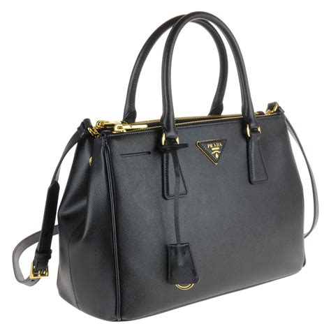 borsa prada nera saffiano lux nero|Prada Saffiano Lux Top Handle Tote, Black (Nero).